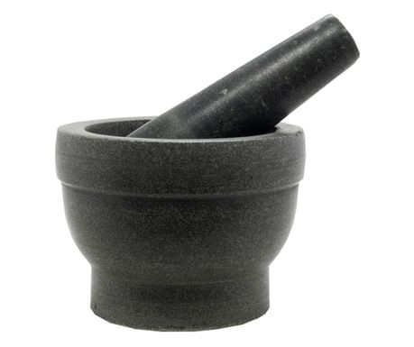 Force MoMortar és mozsártörő, gránit, 11 x 9 cm