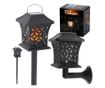 Lampa solara de exterior "COMBO" cu 12 LED-uri cu posibilitate de montaj la sol sau pe perete