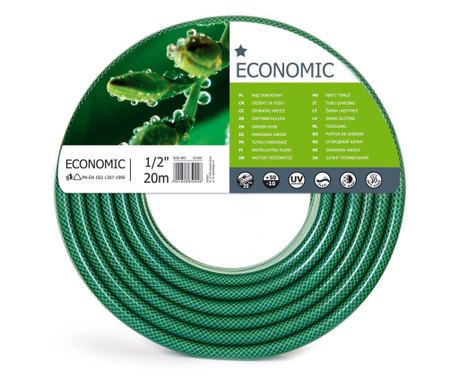 Zahradní hadice, 3 vrstvy, 1/2", 20 m, Cellfast Economic