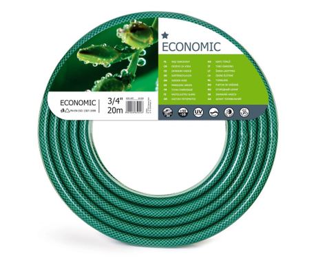 Градински маркуч, 3 слоя, 3/4 цола, 20 м, Cellfast Economic
