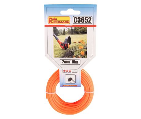 Ανταλλακτικό Κορδόνι για Χορτοκοπτικό/Κουρευτικό, 2 mm x 15 m, Richmann
