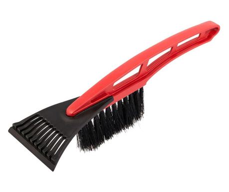 Skrobaczka do Szyby z Szczotką do Usuwania Śniegu, Ergonomiczna, Długość 31 cm