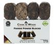 Set od 4 foodie power blokova miksa, komadi drvenog ugljena prešani za pušenje, infuzirani različitim specijalnim aromama, 4x200