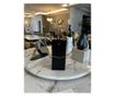 Decoratiune tip ceas Heritage, metalica, negru si auriu, 25x9x37cm