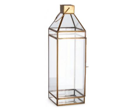 Set od 2 zlatne metalne svjetiljke Siwan 16x16x52,7 cm