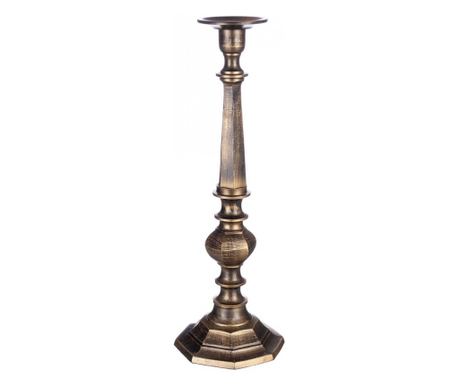 Chandana Μπρούτζινο Αλουμινένιο Κηροπήγιο 17x53 εκ.