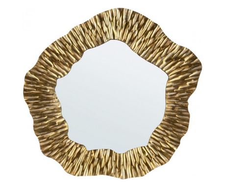 Огледало за стена Safi Gold Metal 80x3.5x76 см