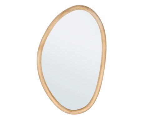 Kennelly Dekorativní Zrcadlo na Zeď, Přírodní MDF, 50x2.5x80 cm