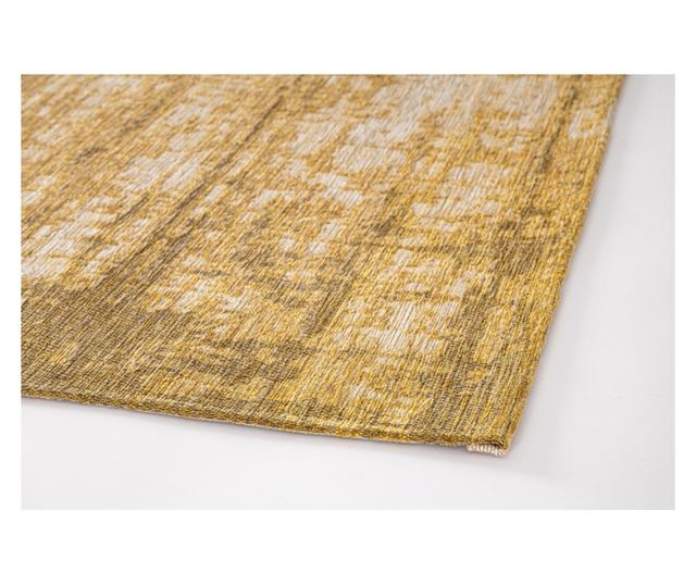 Žltý textilný koberec Yuno 155x230 cm