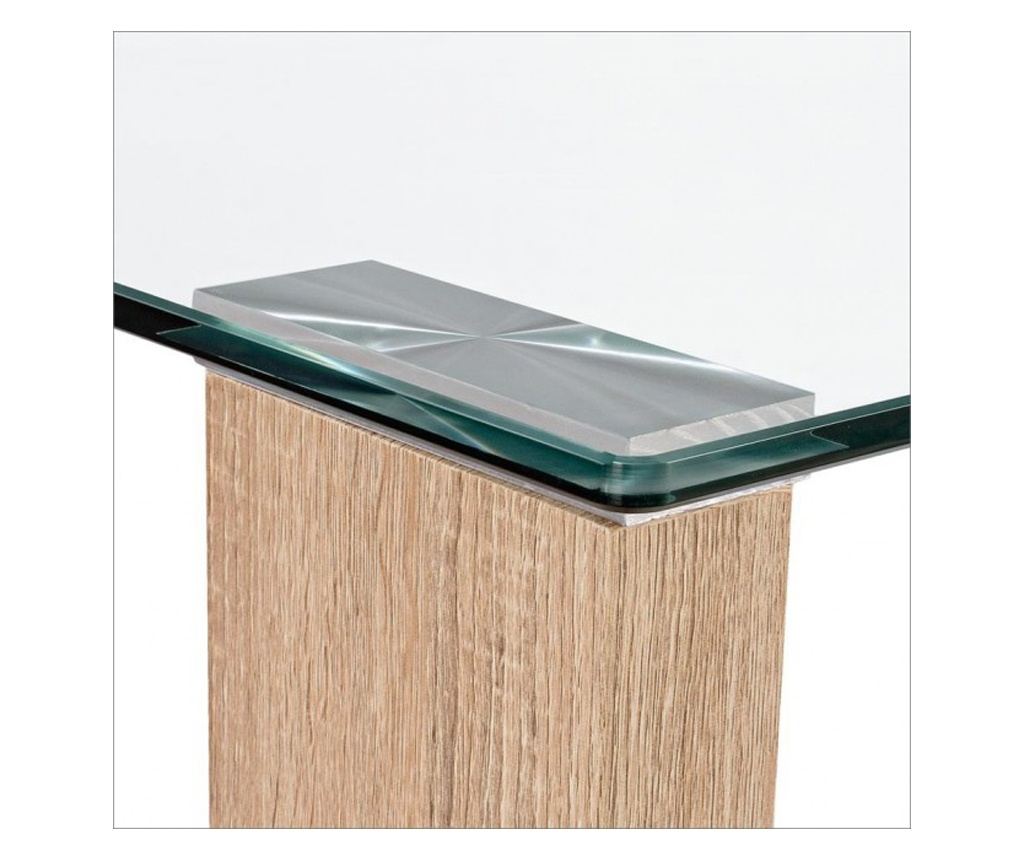 Arley MDF Stakleni Stol 140x80x75 cm - 5