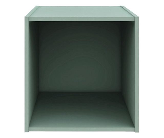 Zöld 35x35x35 cm-es MDF padlólap