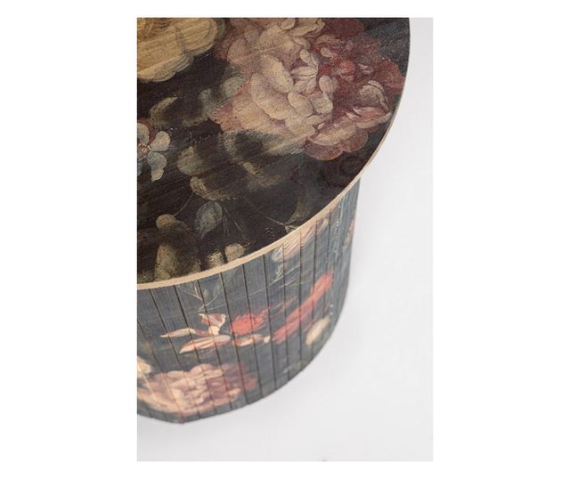 Помощна масичка Sayuri от бамбук 40x40 см