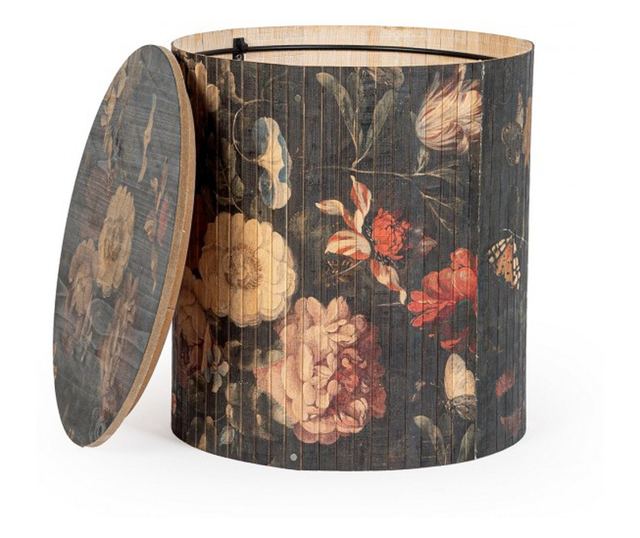 Помощна масичка Sayuri от бамбук 40x40 см