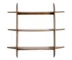 Westwood Brązowa Drewniana Półka 100x23x100 cm