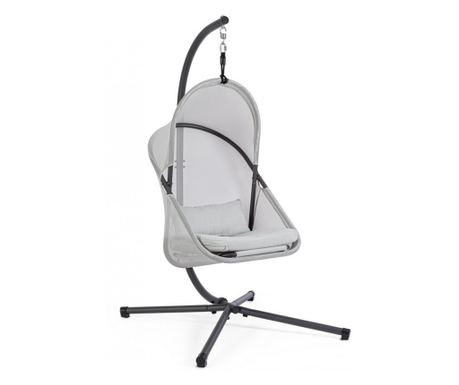 Sospesa Siva viseća stolica s postoljem 125x103x194 cm