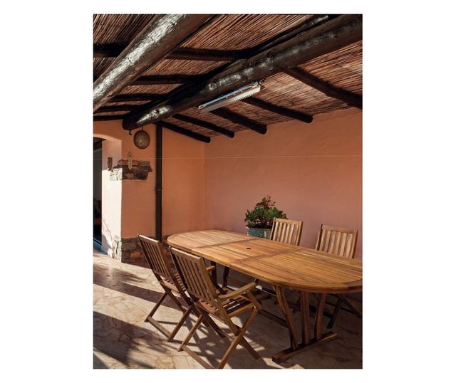 Noemi stol za blagovaonicu na razvlačenje od smeđeg drva, 150-200x90x74 cm