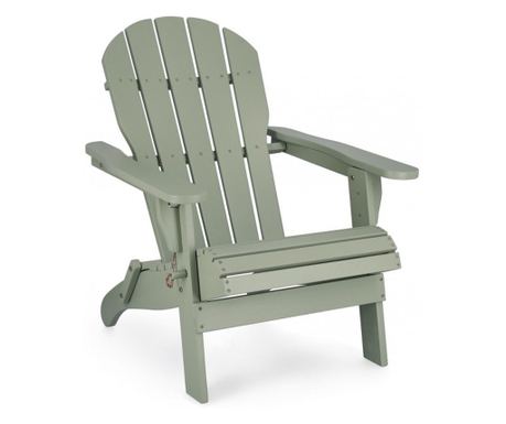 Filadelfija Zelena Drvena Fotelja 70x80x85 cm