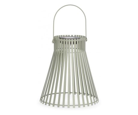 Set od 4 zelene solarne lampe od čelika 24x26-38 cm