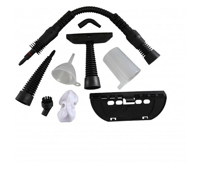 Aparat de curatat cu abur Oliver Voltz OV51002A 14 in 1, 3,2 bar, 1050W, 350 ml, Accesorii, Negru/galben
