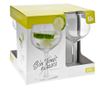 Set 4 pahare cu picior pentru gin 650 ml