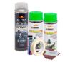 Kit complet reparatie si vopsire jante culoare Verde Fluorescent, V2