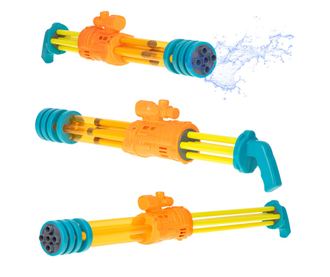 Pistol cu apa pentru copii cu 5 pistoane, dimensiune 56 cm