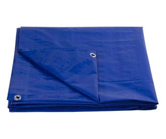 Prelata impermeabila cu inele, 2.9x4.9 m, PE, 80 g/mp, 15 mp
