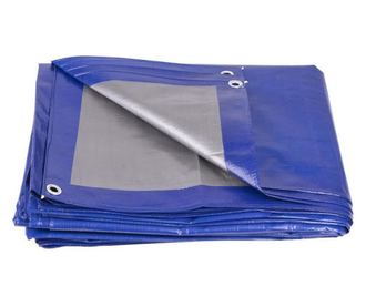 Prelata impermeabila cu inele, 3.9x5.9 m, PE, 140 g/mp, 24 mp