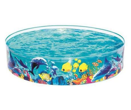 Bestway Odyssey PVC dječji bazen, okrugli, transparentni, 183×38 cm