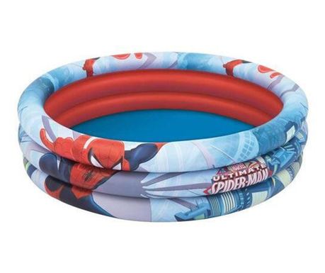 Bestway Spider-Man Bazen na napuhavanje za djecu, okrugli, 122×30 cm
