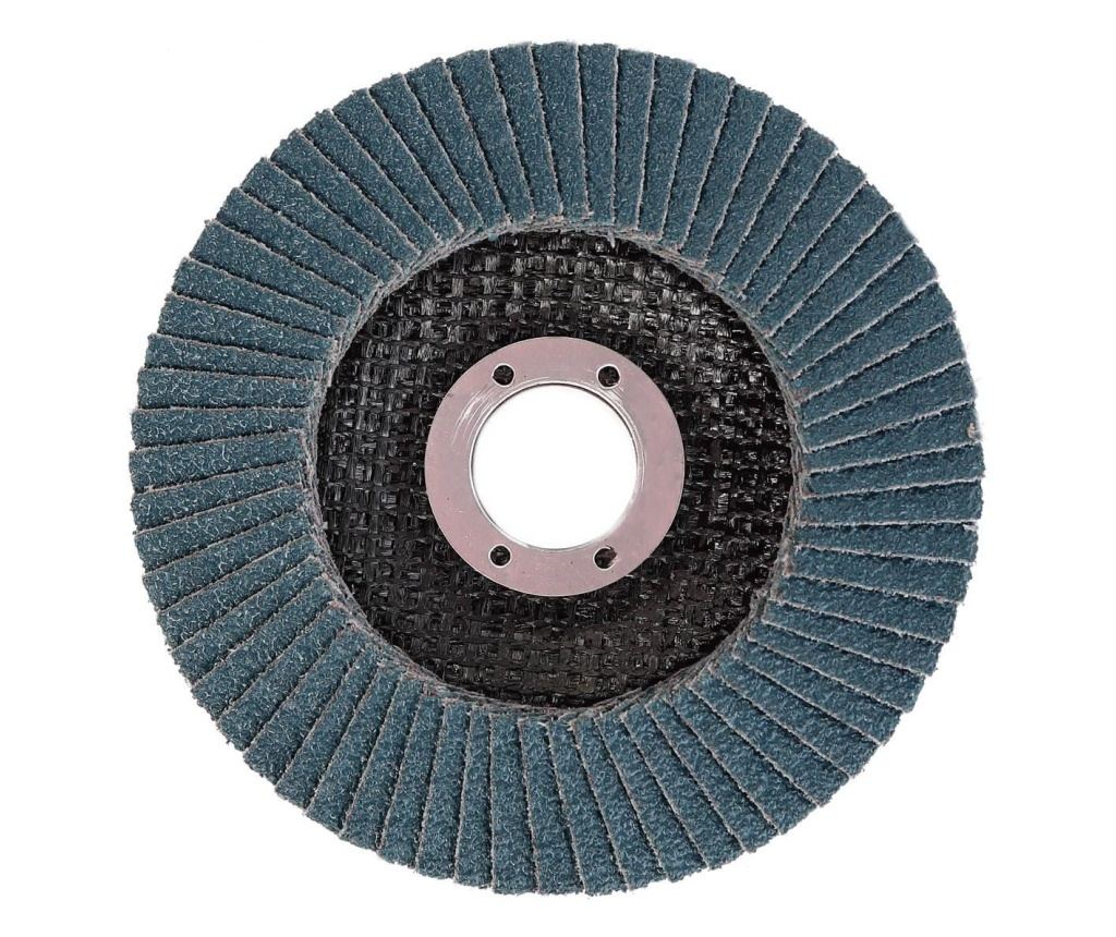 Abraziv/smirghel lamelar frontal zirconiu P120 125 mm — imaginea 4