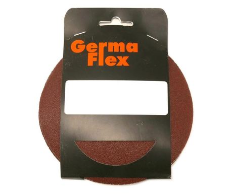 Set 5 abrazive/smirghel cu scai P80 150 mm Germa Flex — imaginea 2