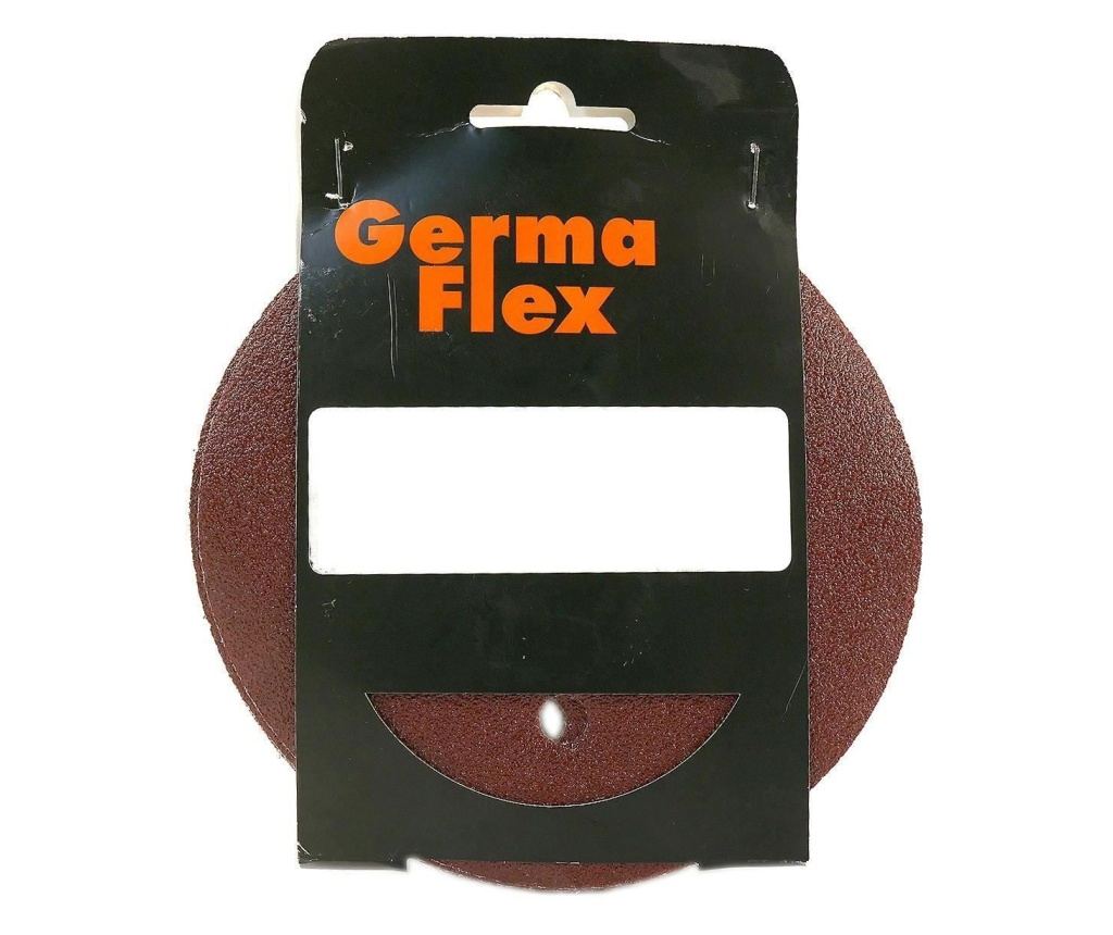 Set 5 abrazive/smirghel cu scai cu gauri, P80, 180 mm, Germa Flex