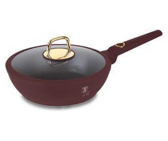 Tigaie 24 cm cu capac, 2.3 litri Leonardo Collection Berlinger Haus BH 8032