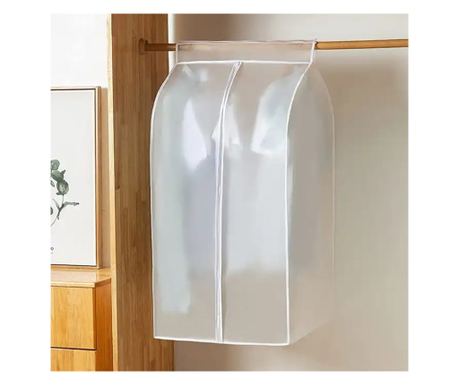 Organizator za zaštitu odjeće, 90 x 60 x 50 cm, proziran, tekstil