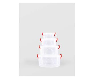 KOMPLET KUTIJA ZA HRANU STERK ROTUNDE MAYA 03L,0.6L,1.5L,2.4L