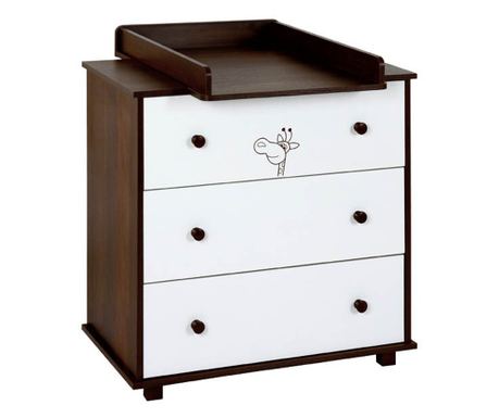 Klups Safari Giraffe Wenge Stol za previjanje bebe