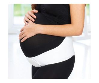 Terhességi BabyJem Pregnancy hasi öv (Méret: M, Szín: Fekete)