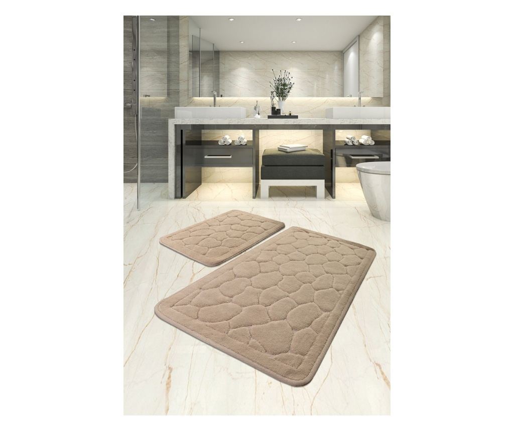 Set 2 covorase din bumbac Lino - Rock