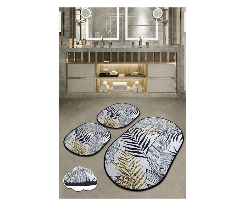 Set 3 covorase de baie Herbal