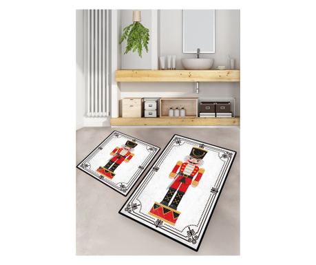 Set 2 covorase de baie Lead Soldier 