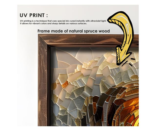 Decorative Framed MDF Picture AI090