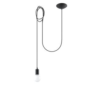 Lampă suspendată EDISON 1 negru