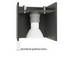 Plafonjera QUAD crna