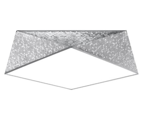 Plafonjera HEXA 45 srebrna
