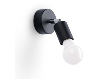 Lampă de perete FORNES 1 negru