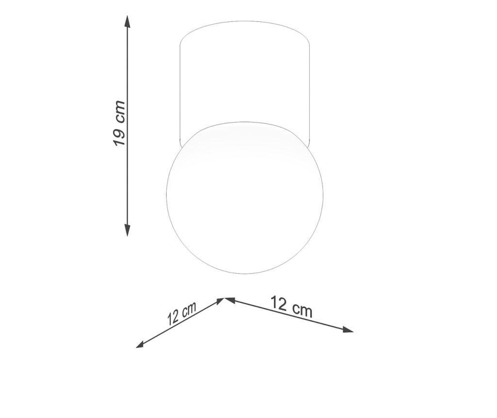 Stropna svjetiljka Ocean Green - 5