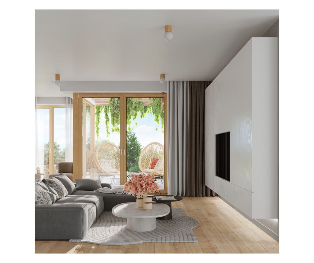 Stropna svjetiljka Ocean Green - 8