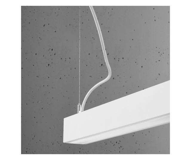 Lampă suspendată PINNE 150 alb