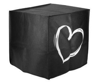 Husa de protectie Kwmobile pentru Cosori 5,5L XXL, Negru/Alb, Plastic, KWM000023RK001C